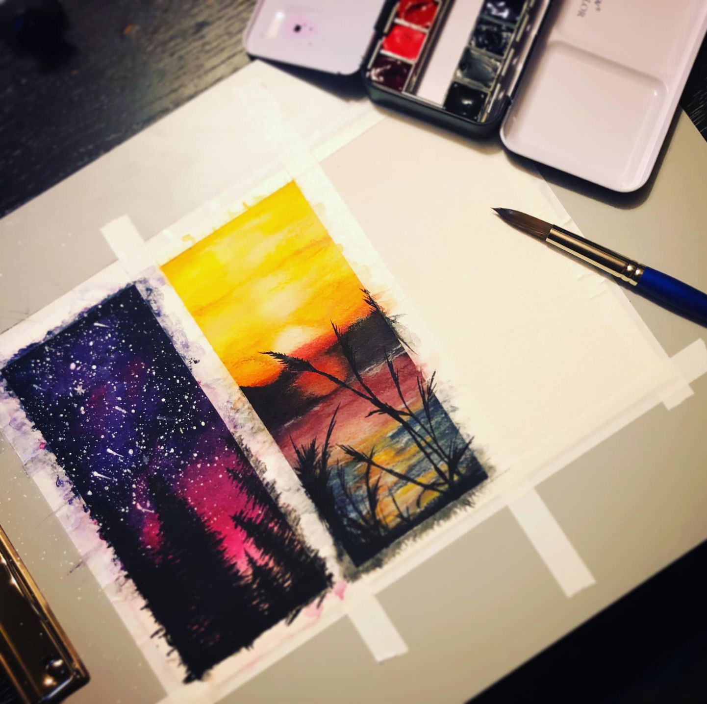 Watercolors by Johnna Jablonski